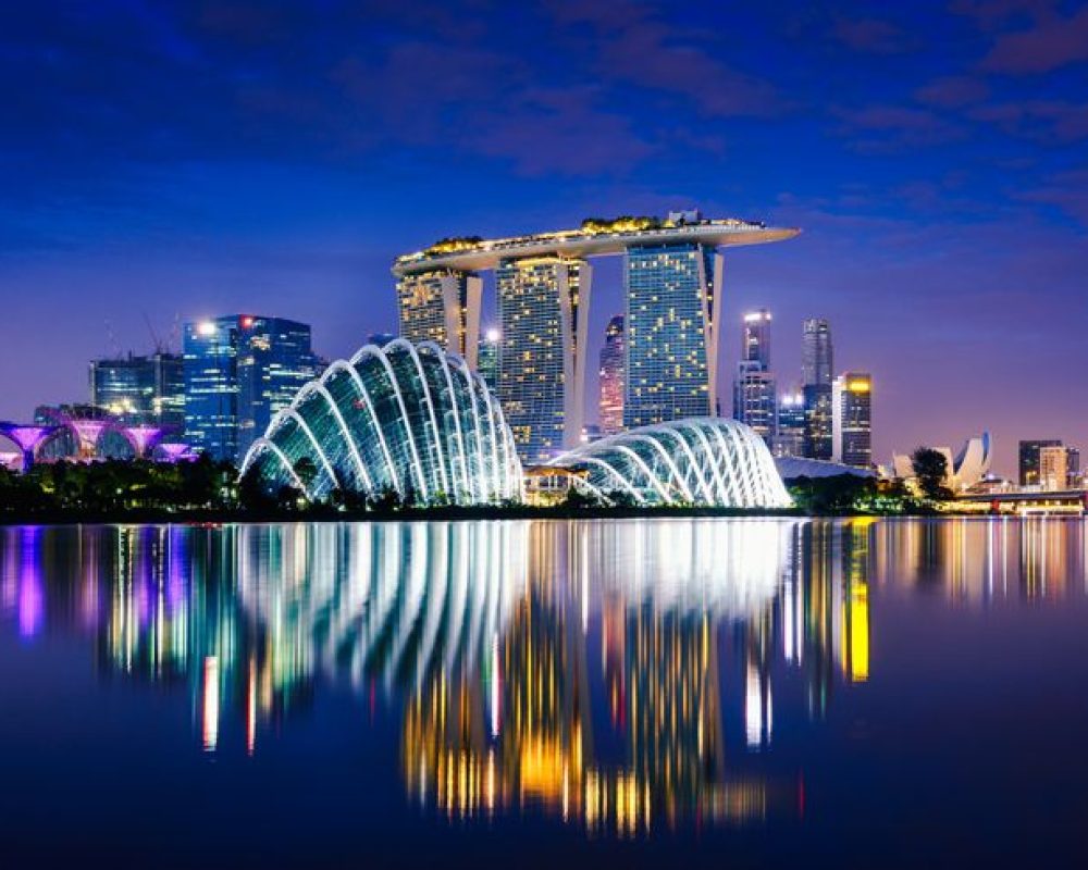 Singapore city skyline Singapore city skyline