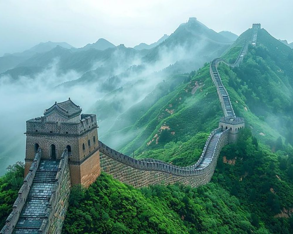 THE GREAT WALL OF CHINA THE GREAT WALL OF CHINA